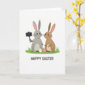 Frohe Ostern Freunde Karte (Gelbe Blume)