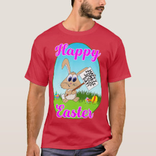 Frohe Ostern Frohe Zombie Jesus Tag Hase Protesto T-Shirt