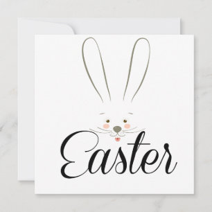 Frohe Ostern Frühlings Süße Osterhasen Ostereier J Feiertagskarte