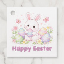 Frohe Ostern Frühlingsdesign - Süßer Osterhase