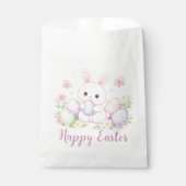 Frohe Ostern Frühlingsdesign - Süßer Osterhase Geschenktütchen (Vorderseite)