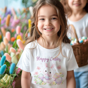 Frohe Ostern Frühlingsdesign - Süßer Osterhase Kleinkind T-shirt