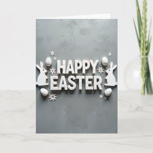 Frohe Ostern Frühlingskarte Karte