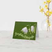 Frohe Ostern für Deine Liebsten! Karte (Gelbe Blume)