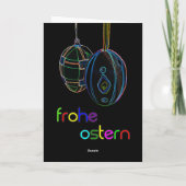 Frohe Ostern für Deine Liebsten! Karte (Rückseite)