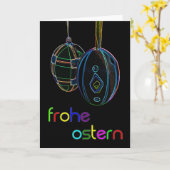 Frohe Ostern für Deine Liebsten! Karte (Gelbe Blume)