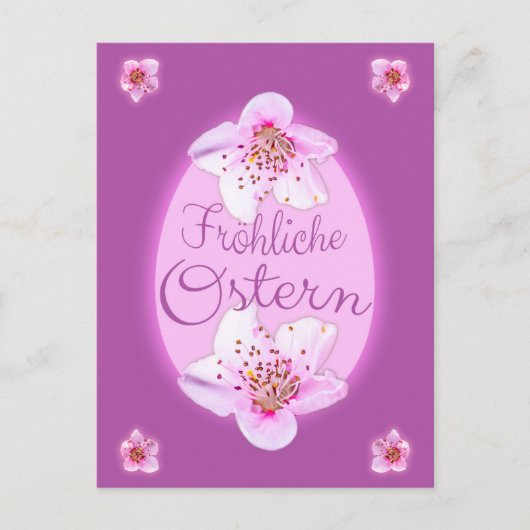 Frohe Ostern für Deine Liebsten! Postkarte (Vorderseite)