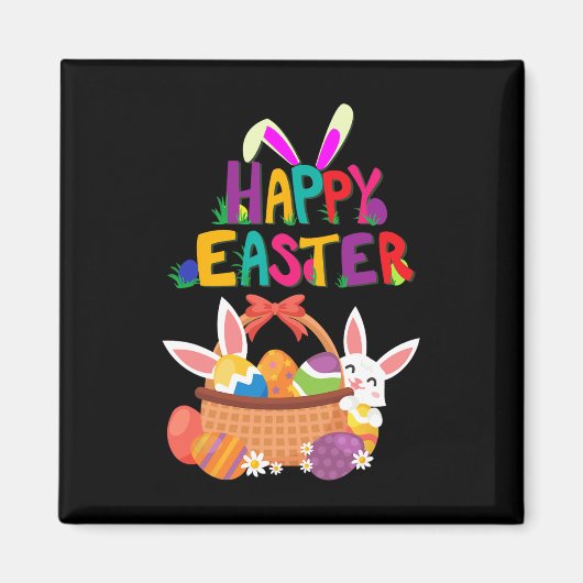 Frohe Ostern für Frauen und Männer - Ostern Magnet (Vorne)