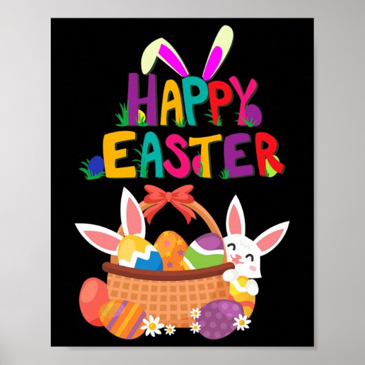 Frohe Ostern für Frauen und Männer - Ostern Poster (Vorne)