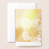 Frohe Ostern für Ihre Familie! Folienkarte (Rückseite mit Umschlag)