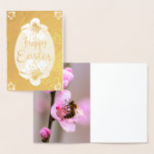 Frohe Ostern für Ihre Familie! Folienkarte (Anzeige)