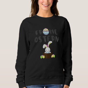 Frohe Ostern für Kids Bunnies und Eier Sweatshirt