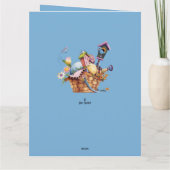 Frohe Ostern für meine Familie Karte (Rückseite)