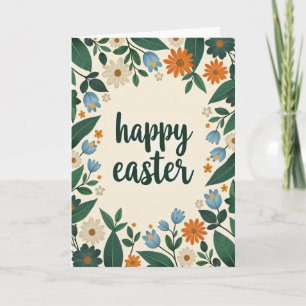 Frohe Ostern für Partnerkarte Karte