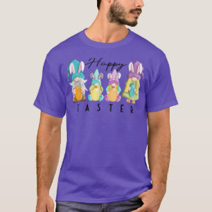 Frohe Ostern, Geist Familie mit Ostereiern und R T-Shirt