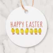 Frohe Ostern Geschenkanhänger (Rückseite)