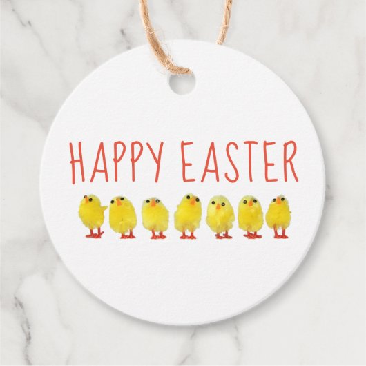 Frohe Ostern Geschenkanhänger (Vorderseite)
