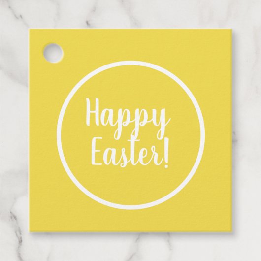 Frohe Ostern! - Geschenkanhänger (Vorderseite)