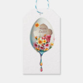 Frohe Ostern! Geschenkanhänger (Rückseite)