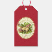 Frohe Ostern - Geschenkanhänger (Vorderseite)