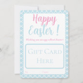 Frohe Ostern Geschenkkartenhalter Feiertagskarte (Vorderseite)