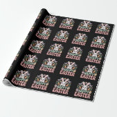 FROHE OSTERN GESCHENKPAPIER (Ungerollt)
