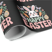 FROHE OSTERN GESCHENKPAPIER (Rolleneckpunkt)