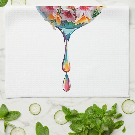 Frohe Ostern! Geschirrtuch (Gefaltet)