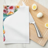 Frohe Ostern! Geschirrtuch (Viertel Falte)