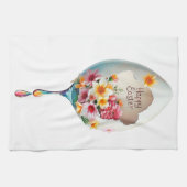 Frohe Ostern! Geschirrtuch (Horizontal)