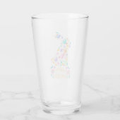 Frohe Ostern Glas (Rückseite)