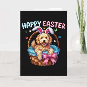 Frohe Ostern Golden Doodle Hunde Liebhaber Ostern Karte
