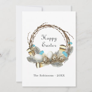 Frohe Ostern Gruß Feiertagskarte