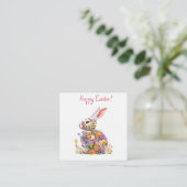 Frohe Ostern Grußkarte Begleitkarte (Stehend Vorderseite)