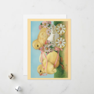 Frohe Ostern Grußkarte Feiertagskarte