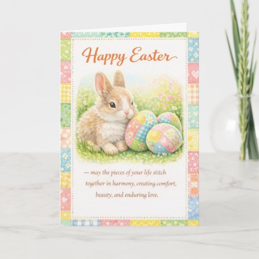 Frohe Ostern Grußkarte Karte (Vorderseite)