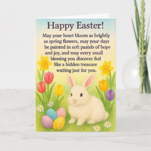 Frohe Ostern Grußkarte Karte