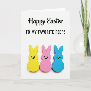 Frohe Ostern Grußkarte Karte