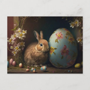 Frohe Ostern Grußkarte Postkarte
