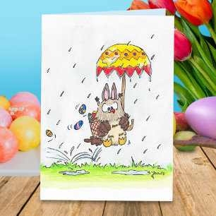 FROHE OSTERN Grußkarte von Nicole Janes Feiertagskarte