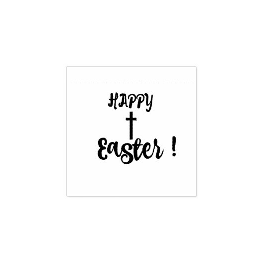 Frohe Ostern! Gummistempel (Prägung)