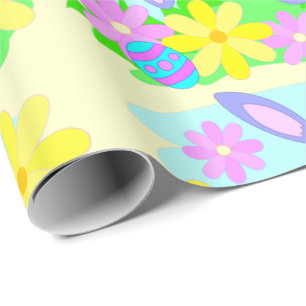 Frohe Ostern Häschen Geschenkverpackung Geschenkpapier