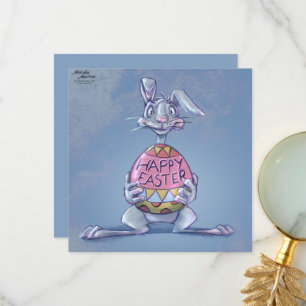 Frohe Ostern Hase Dankeskarte