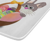 "FROHE OSTERN" HASE SCHNEIDEBRETT (Ecke)