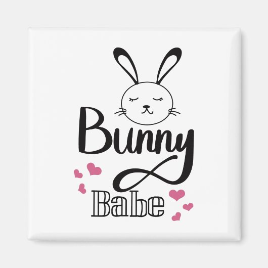 Frohe Ostern, Hase Sei Magnet (Vorne)