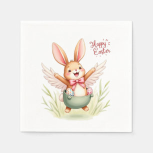 Frohe Ostern Hase! Serviette