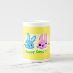 "FROHE OSTERN" HASEN PORZELLANTASSE