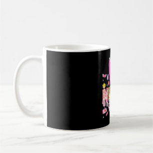 Frohe Ostern Hasenohren Stethoskop Floral Kaffeetasse