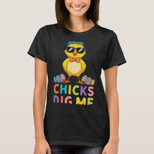Frohe Ostern Hühner finden mich süß Ostern Kinder T-Shirt