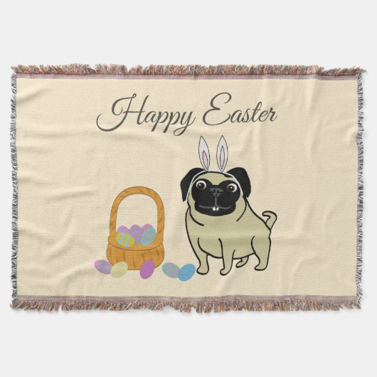 Frohe Ostern, Hund Decke (Vorderseite)